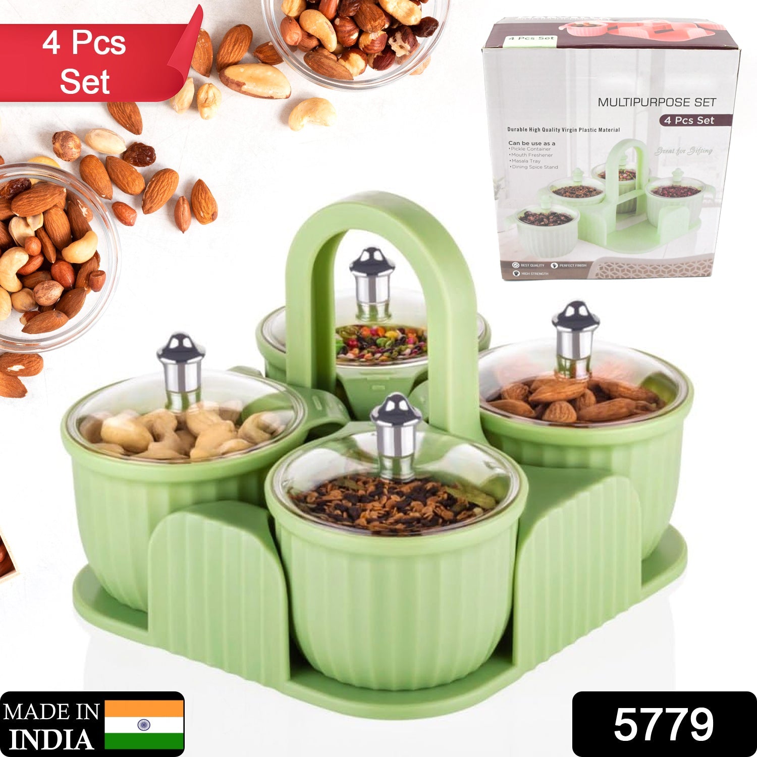Multipurpose Plastic Storage Container Set: Kitchen Jars, Spices, Cookies - Phoenix Addicts