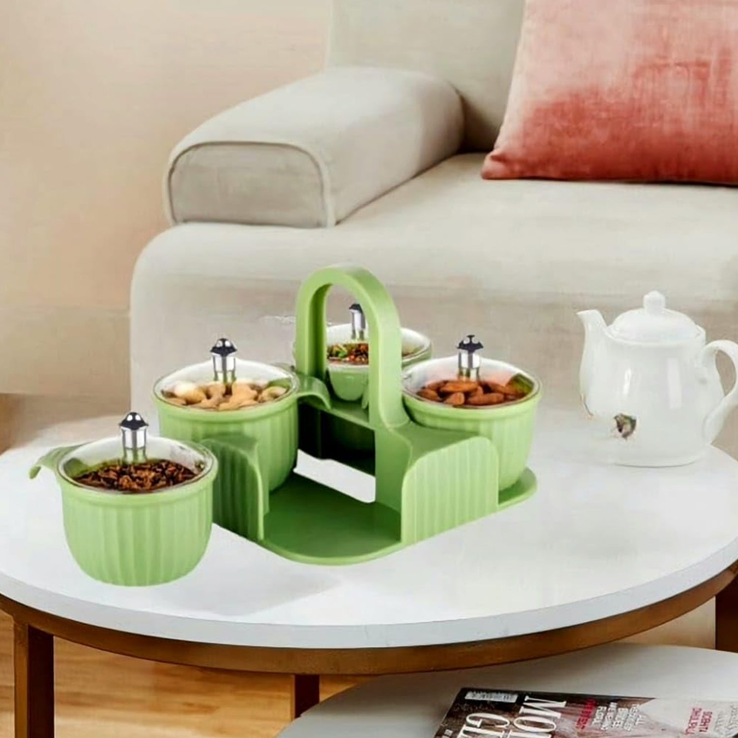 Multipurpose Plastic Storage Container Set: Kitchen Jars, Spices, Cookies - Phoenix Addicts