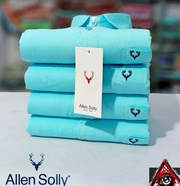 Men's Solid Cotton Formal Shirt - Phoenix Addicts