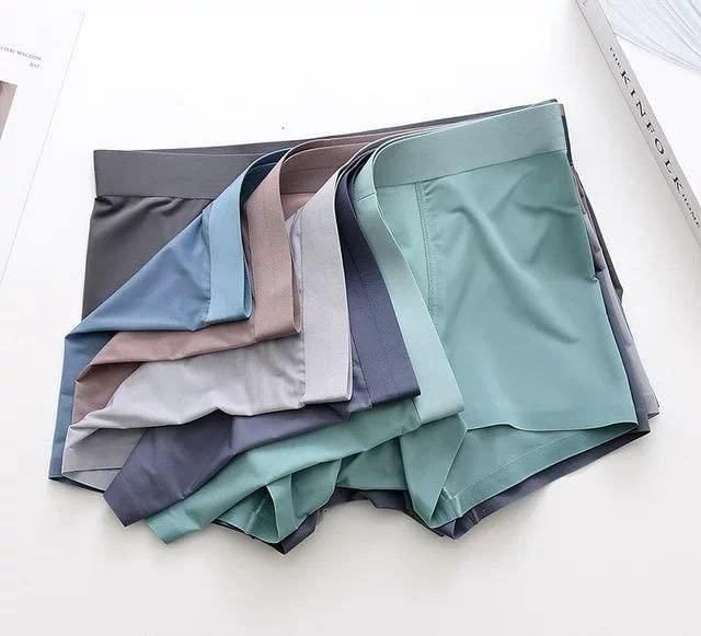 Men's Ice Silk Briefs Boxers (Pack of 5) - Phoenix Addicts