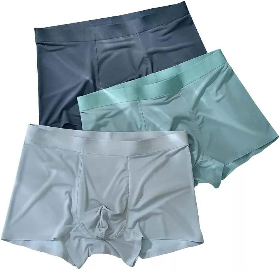 Men's Ice Silk Briefs Boxers (Pack of 5) - Phoenix Addicts