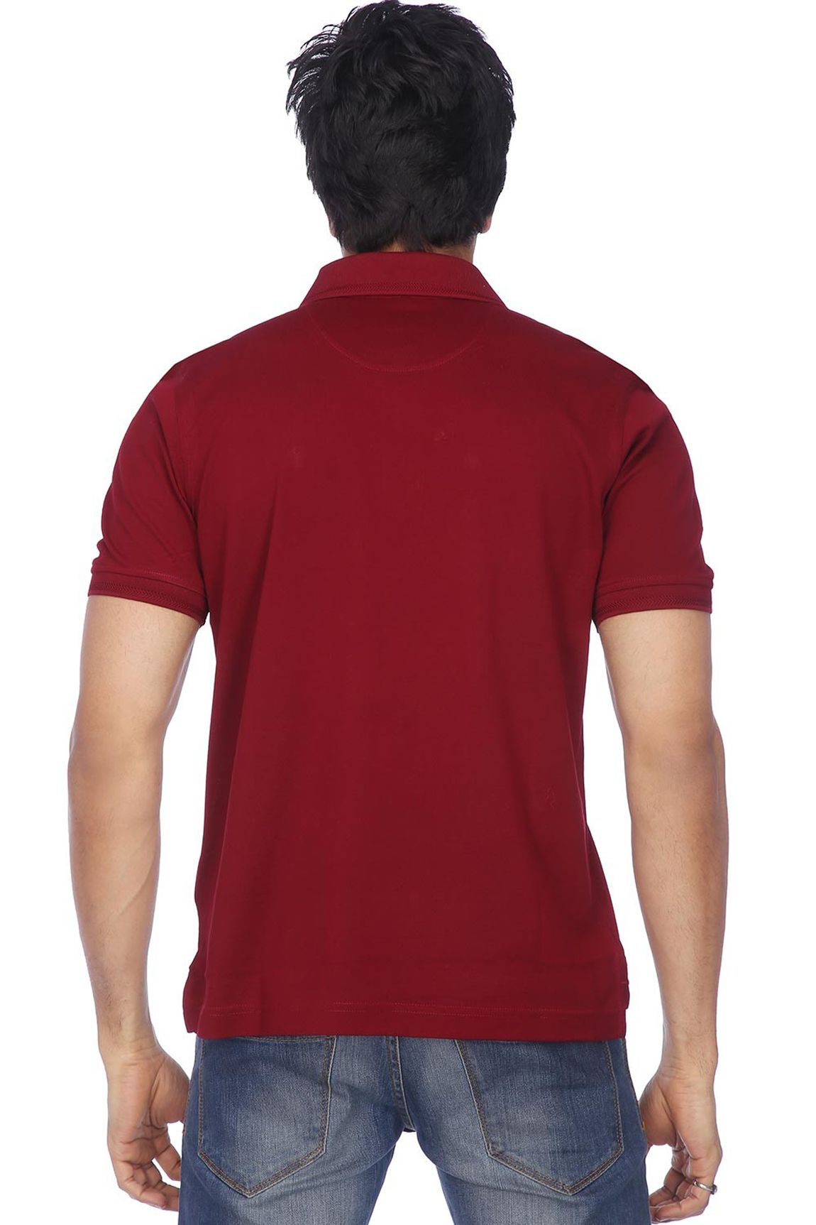 Poly Cotton Solid Half Sleeves Mens Polo T-shirt (Pack of 3) - Phoenix Addicts